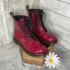 💗Doc Martens Genuine Patent Leather Boots, EU 37